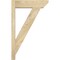 Ekena Millwork Traditional Slat Rough Sawn Outlooker, Douglas Fir, 6"W x 20"D x 32"H OUT06X20X32TRA06RDF - alternate 3